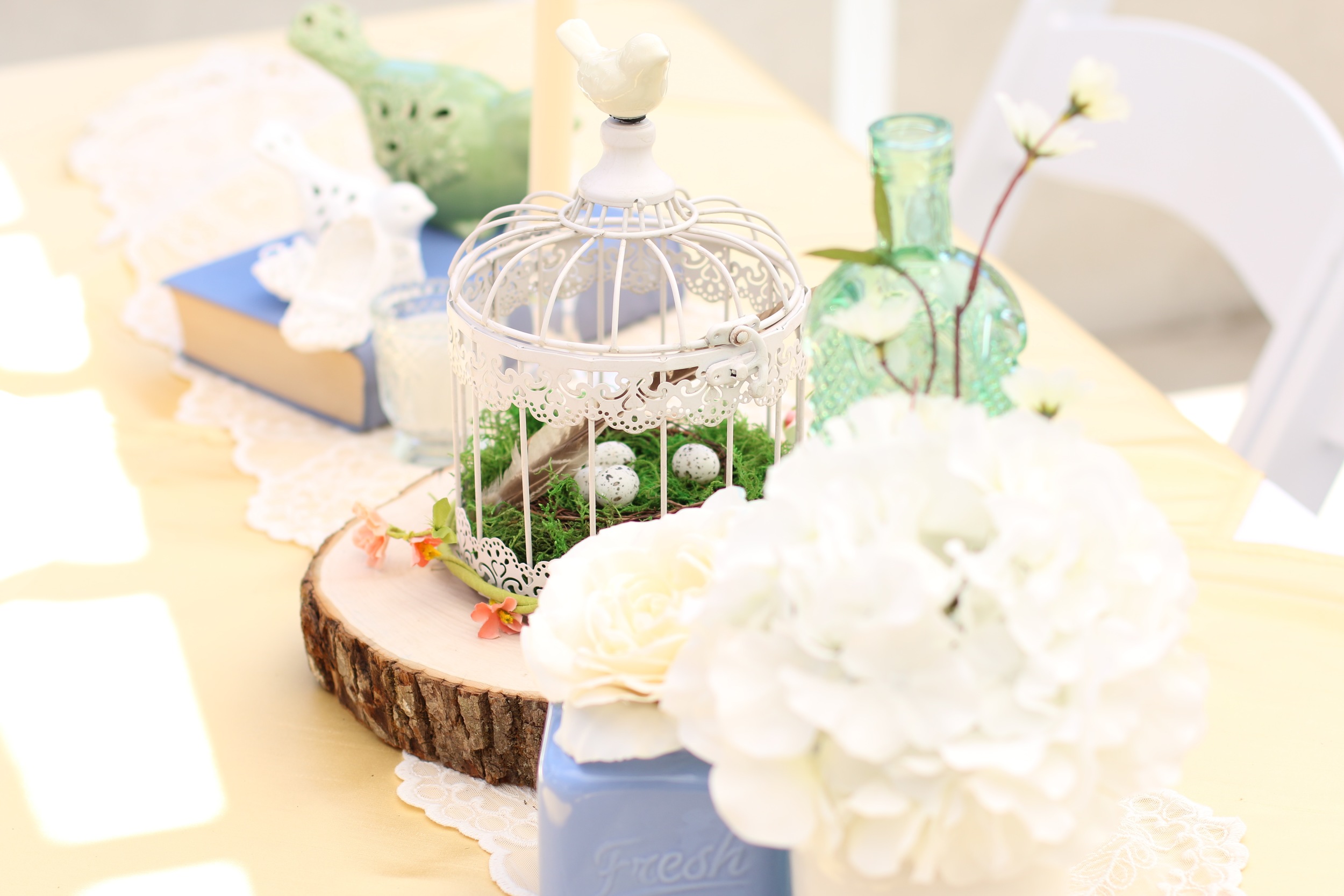 Copy of A Vintage Bird Themed Baby Shower - Ready to Rent from @inJOYtheParty!