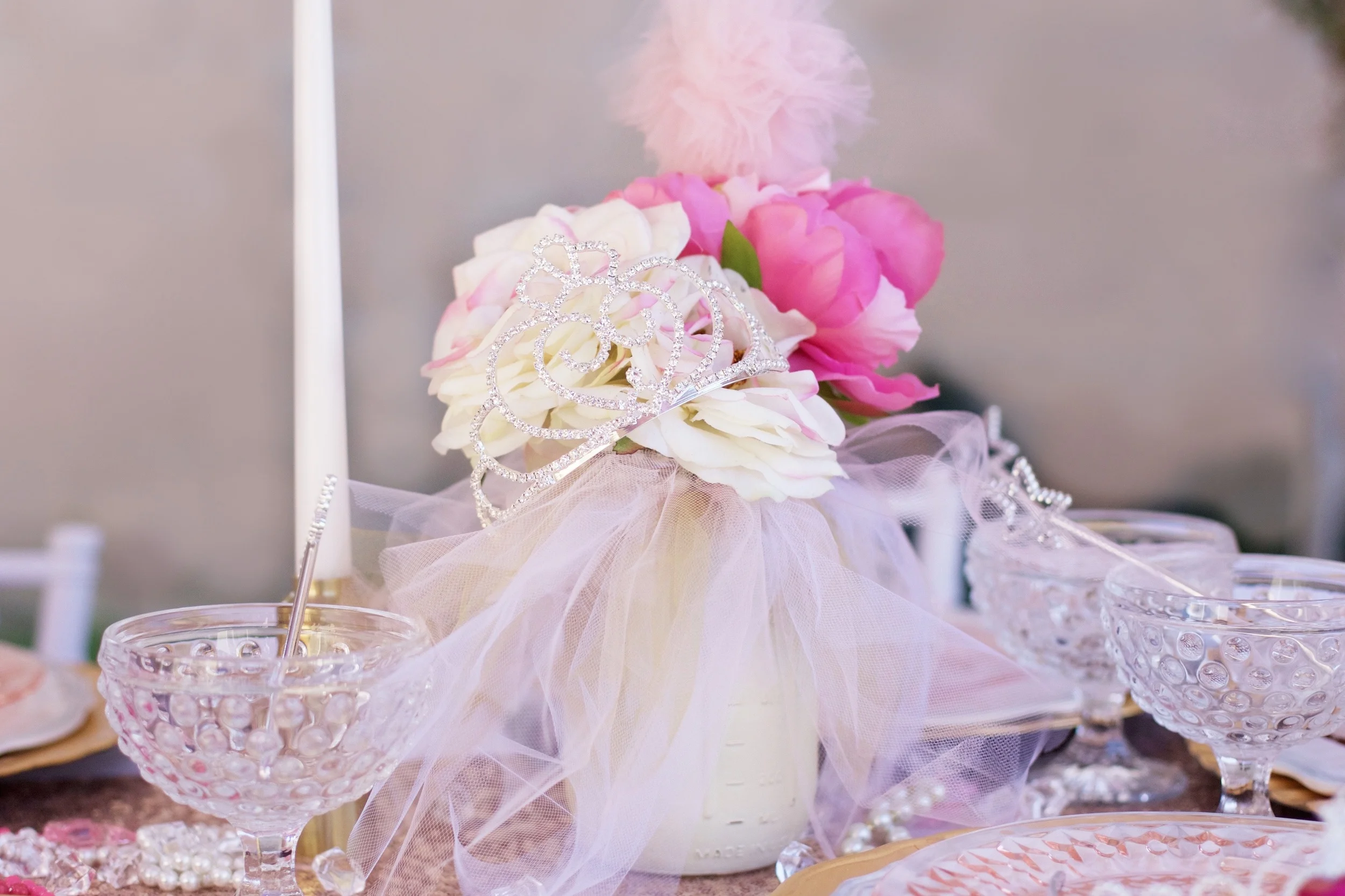Tutu & Tiara Centerpieces