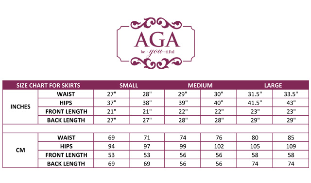 By The Way Clothing Size Chart