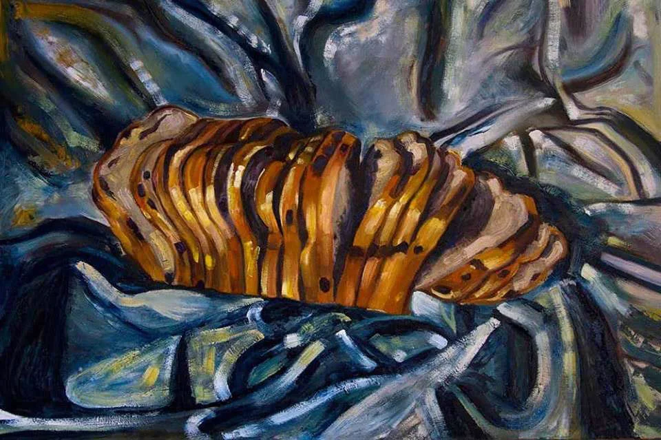 Reclining Nude (Cinnamon Raisin)
