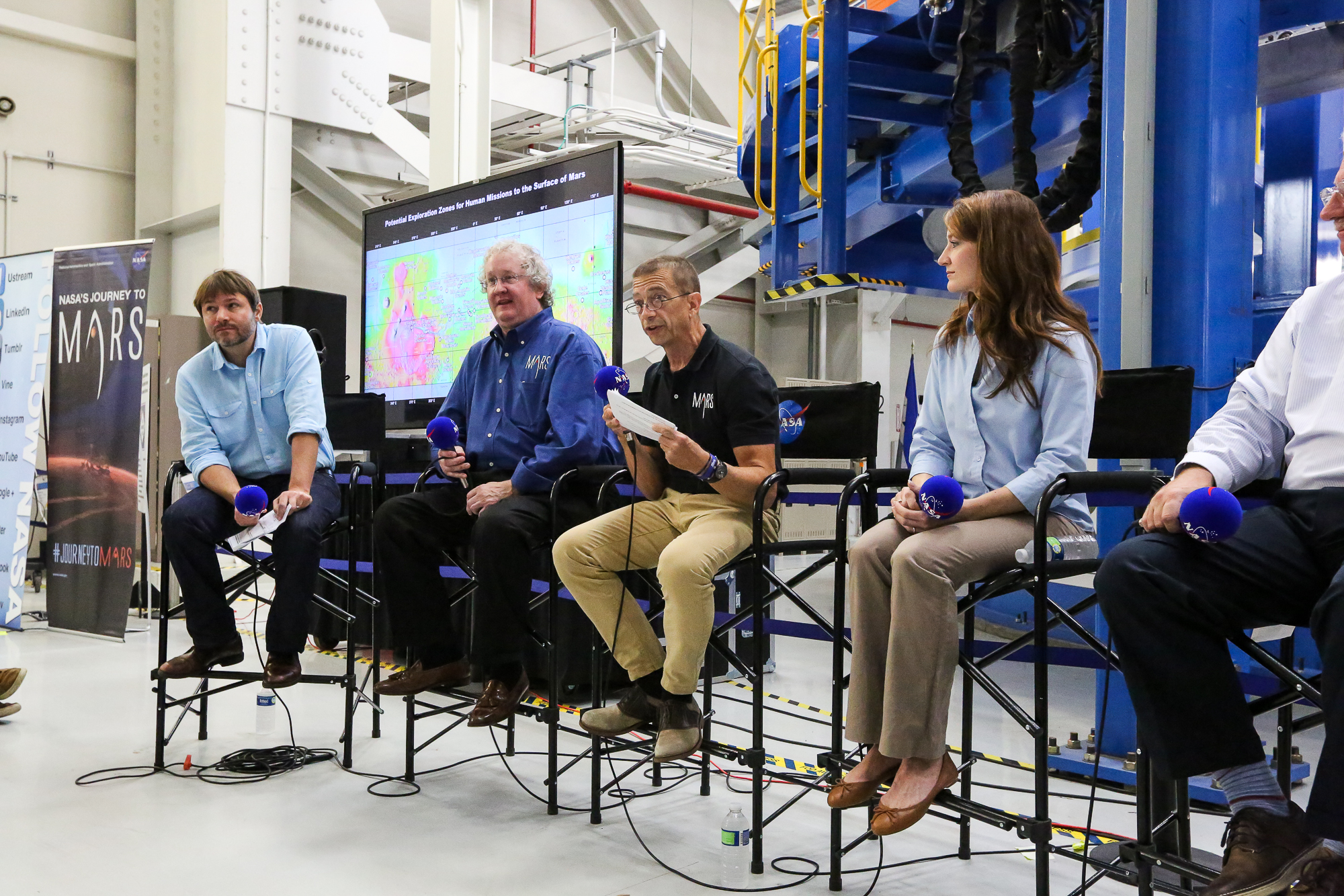 Rick Davis talks at NASA Mars Day