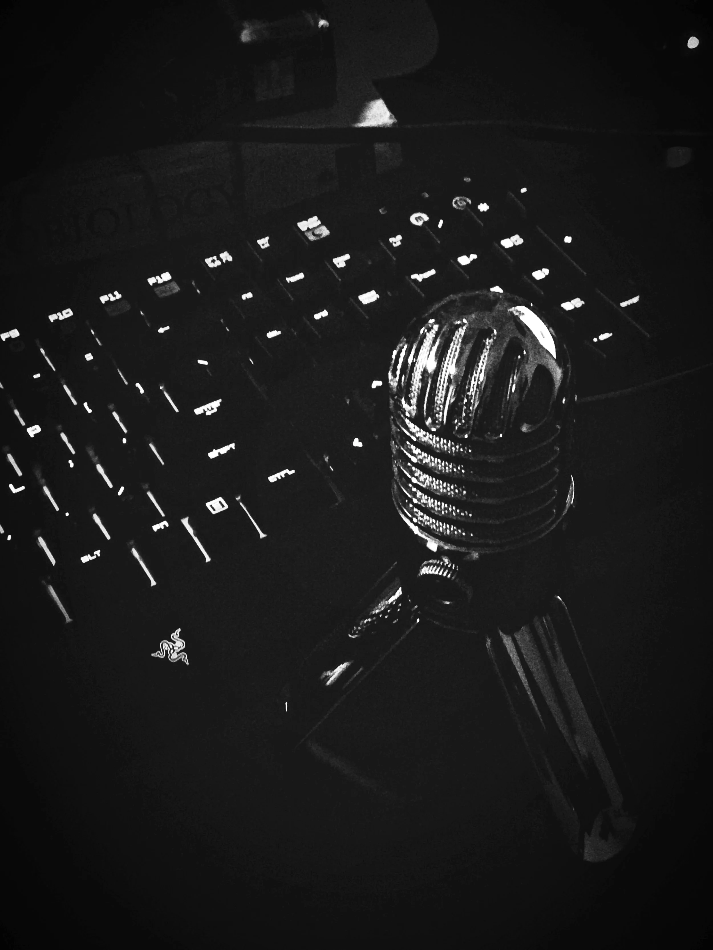 Always have a microphone handy.