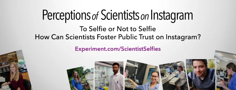 Perceptions of Scientists on Instagram, graphic created by Spacetime Labs .