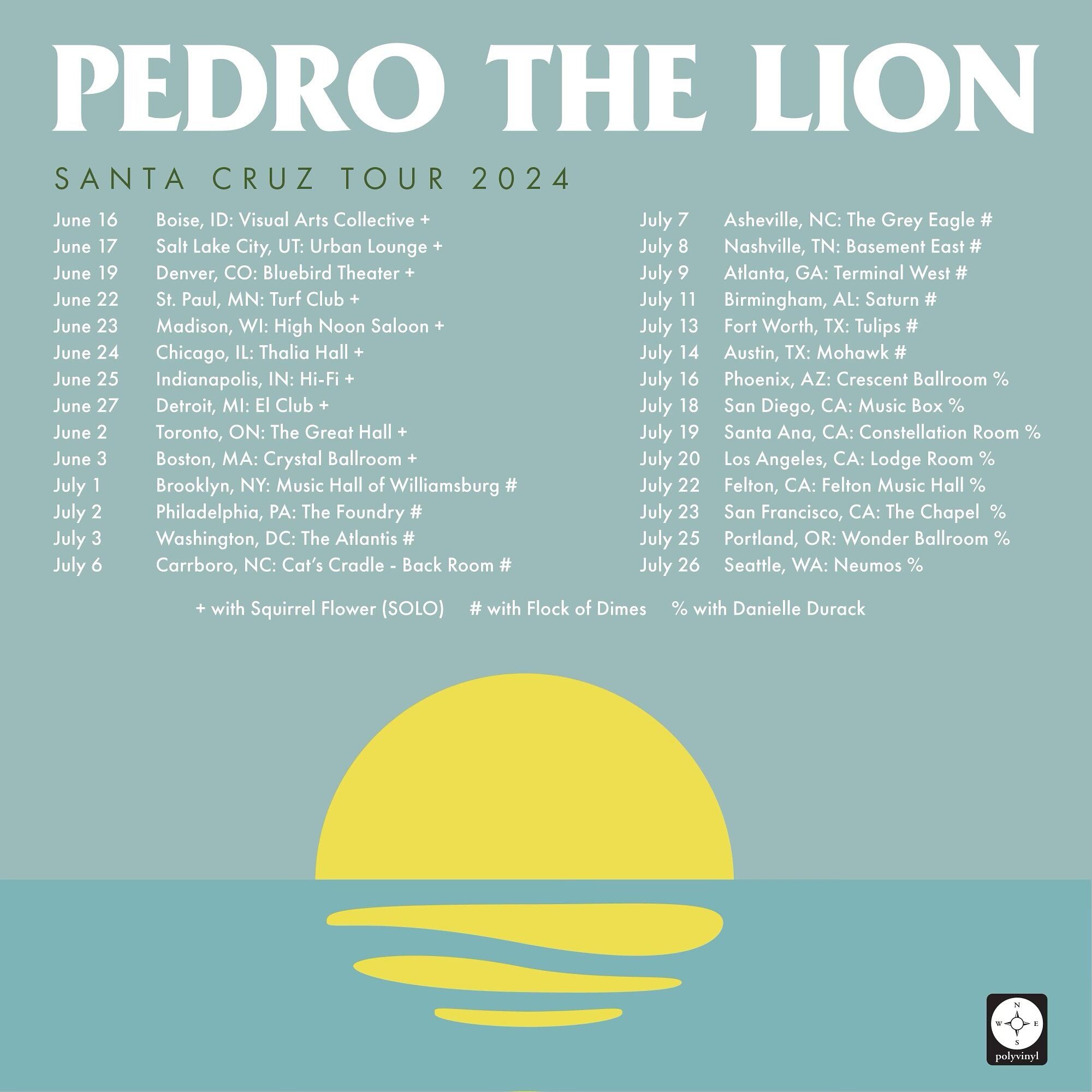 I only had to keep this a secret for like a week but it still almost killed me, anyways, okay, ANNOUNCEMENT TIME, I&rsquo;ll supporting @pedrothelion on the west coast leg of the Santa Cruz tour this summer 🫡🤪🫠

I&rsquo;ll see you guys in July, ti