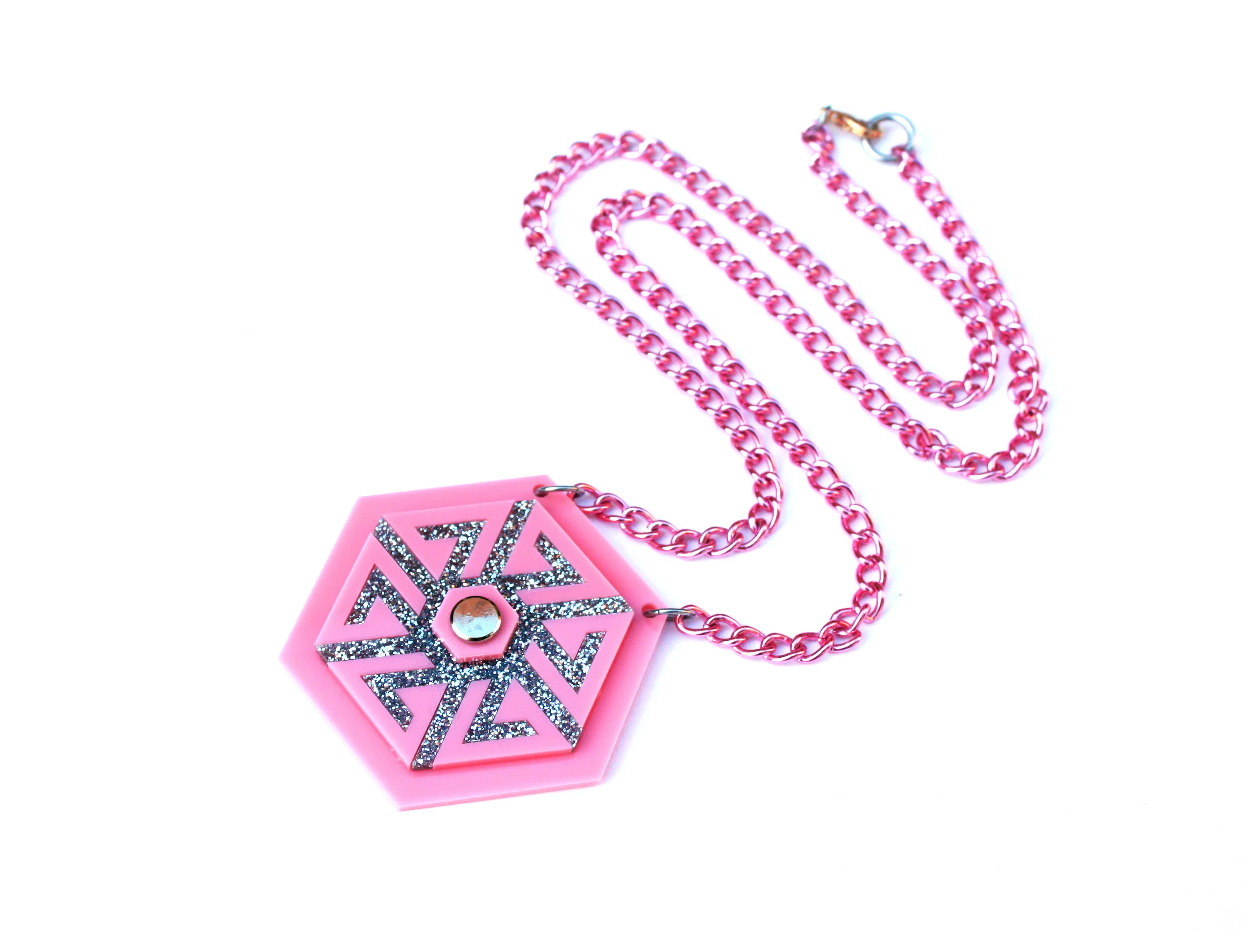 Tigera Designs Hex Necklace Pink 01.jpg