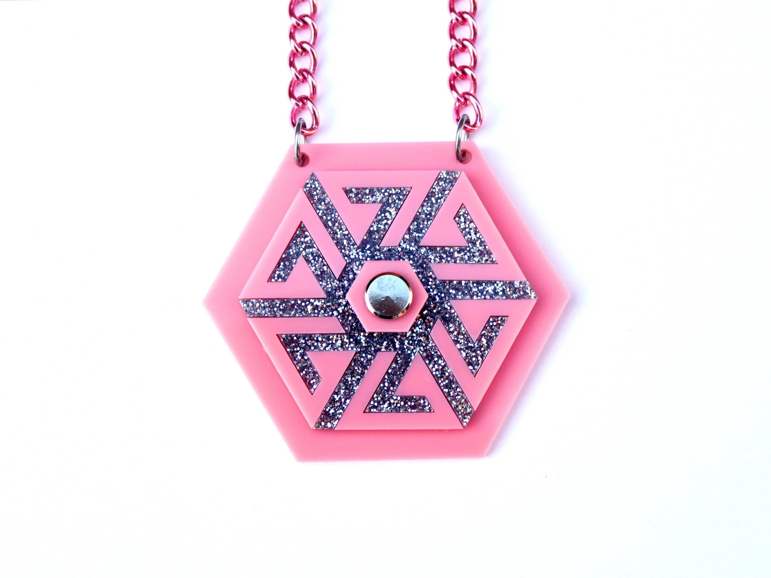Tigera Designs Hex Necklace Pink 02.jpg