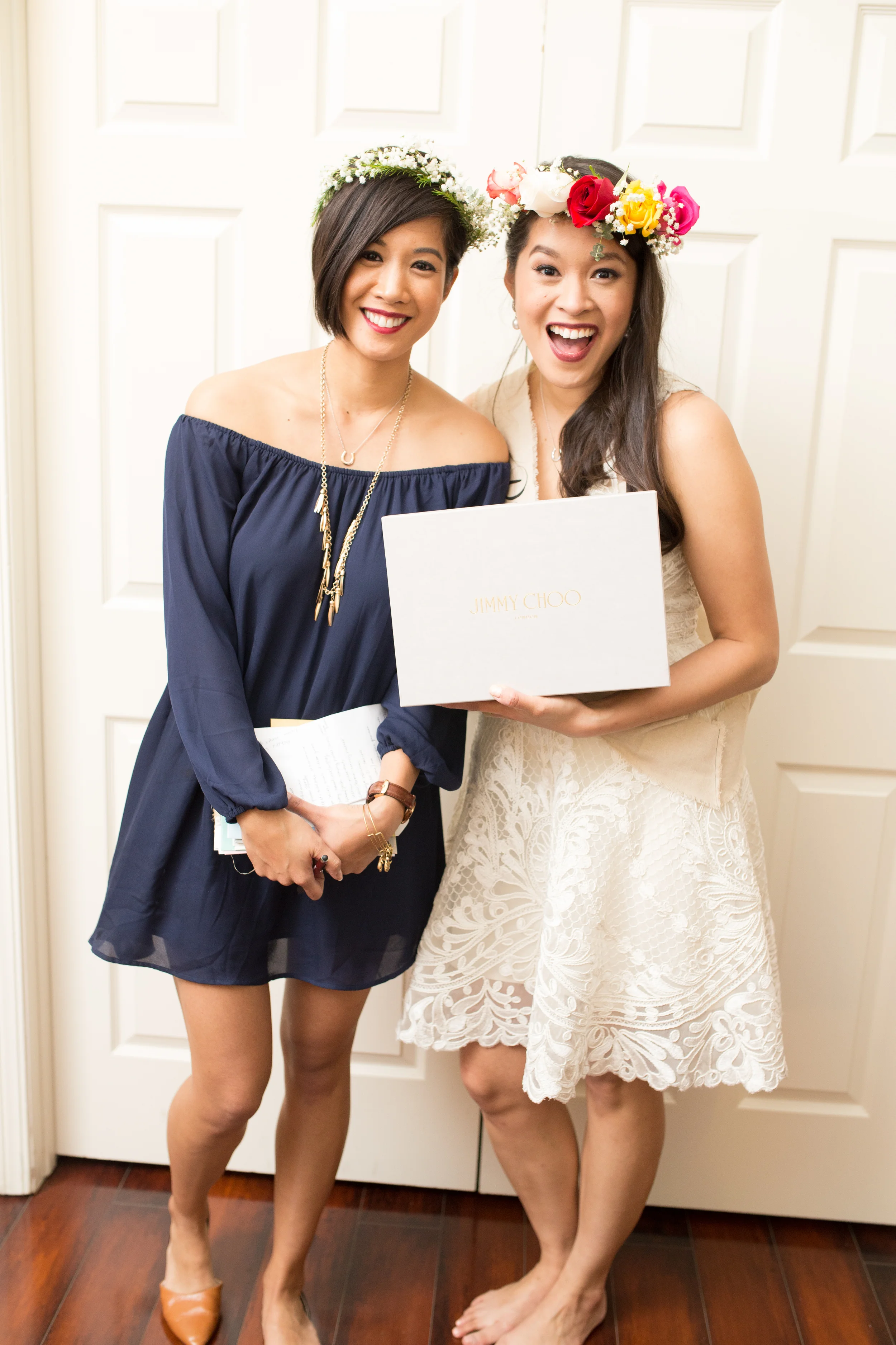 Bride and Maid of Honor