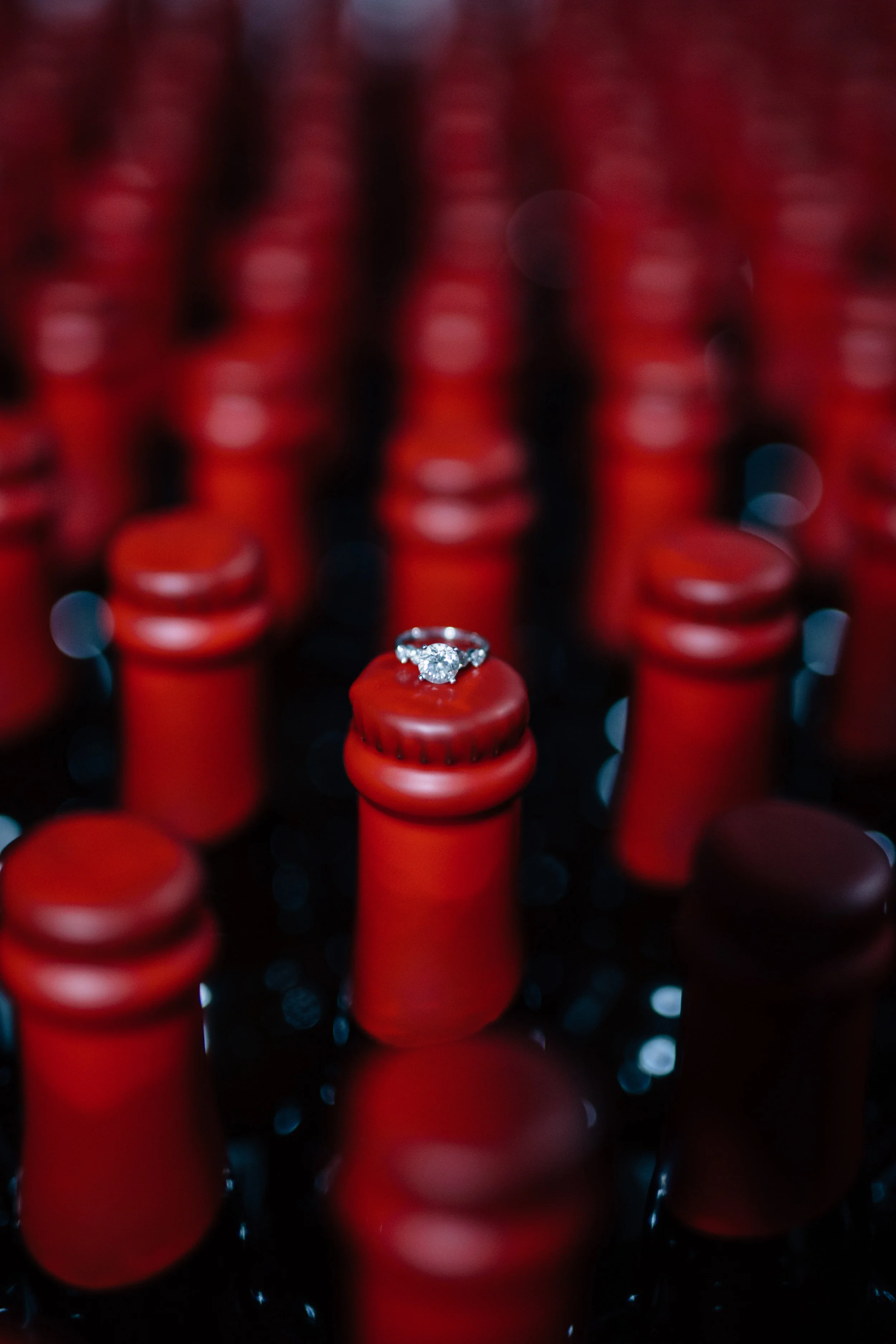 Another ring shot - On top of the Rare Barrel bottles