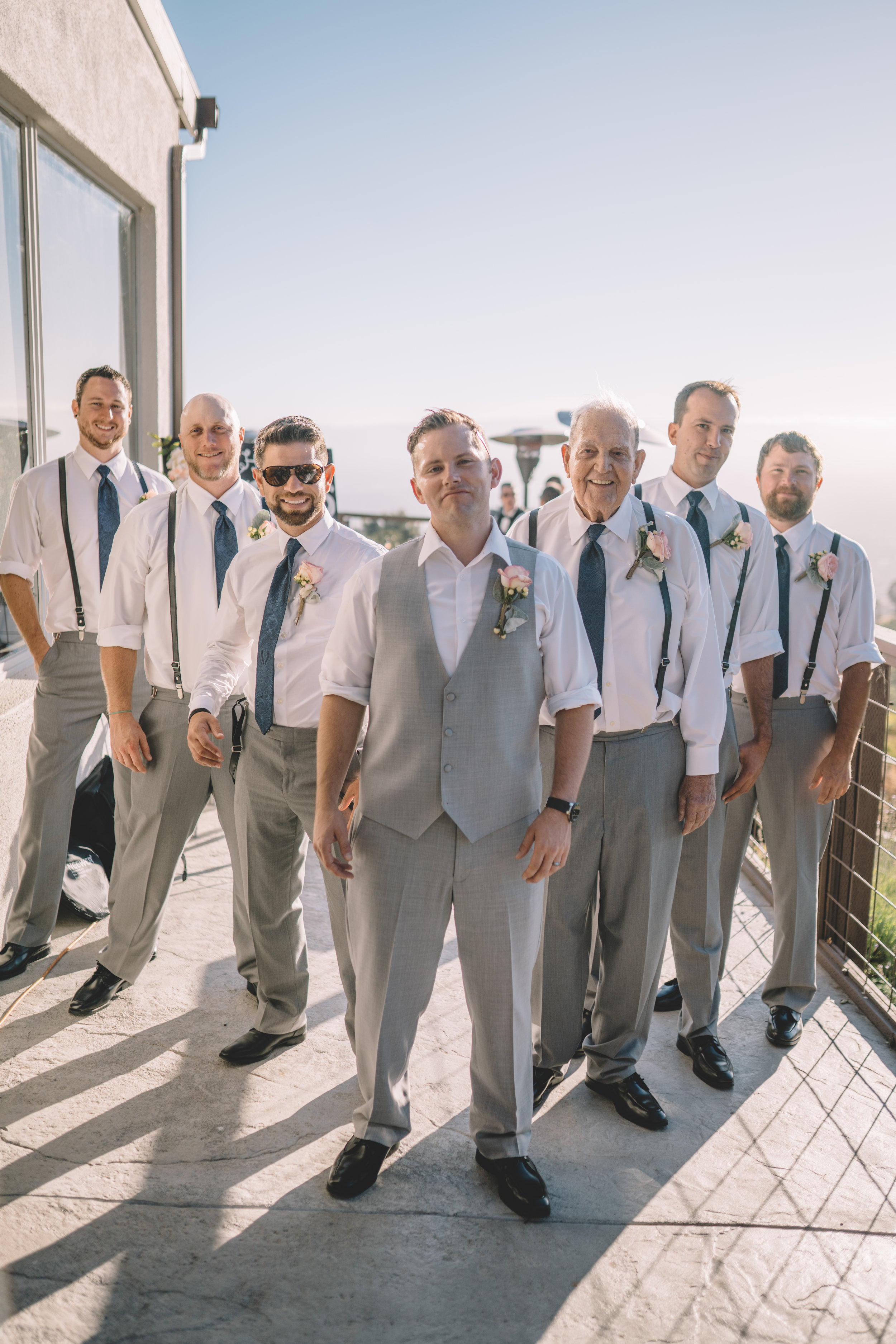Drew and Groomsmen