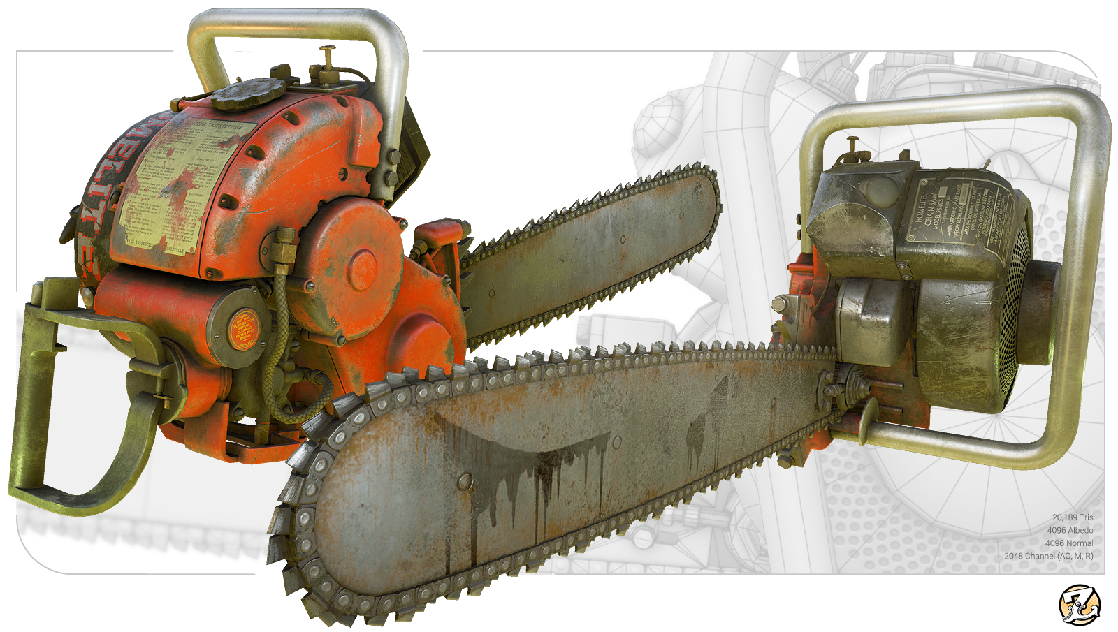 Vintage Chainsaw