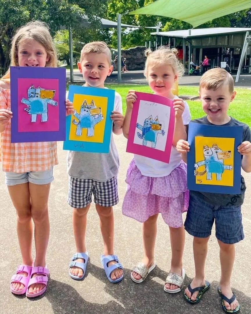 Today and tomorrow we're running FREE kid's art activities @northshorebrisbane 🎉🎨🌈 Pop in anytime from 9am-12pm today and tomorrow.
Thursday: Bluey Art 💙🧡
Friday: Peppa Pig Puppets 💕
☕️ Cafe nearby 
🤸&zwj;♀️ Park &amp; playground 
🌈 Other act