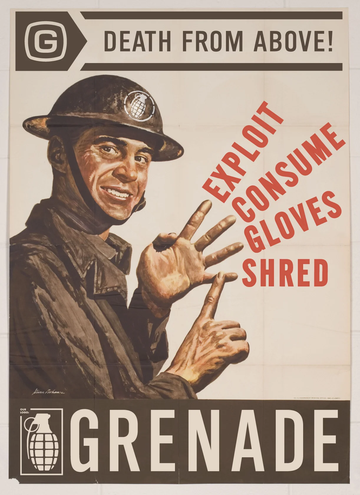 Grenade Social Media Design.