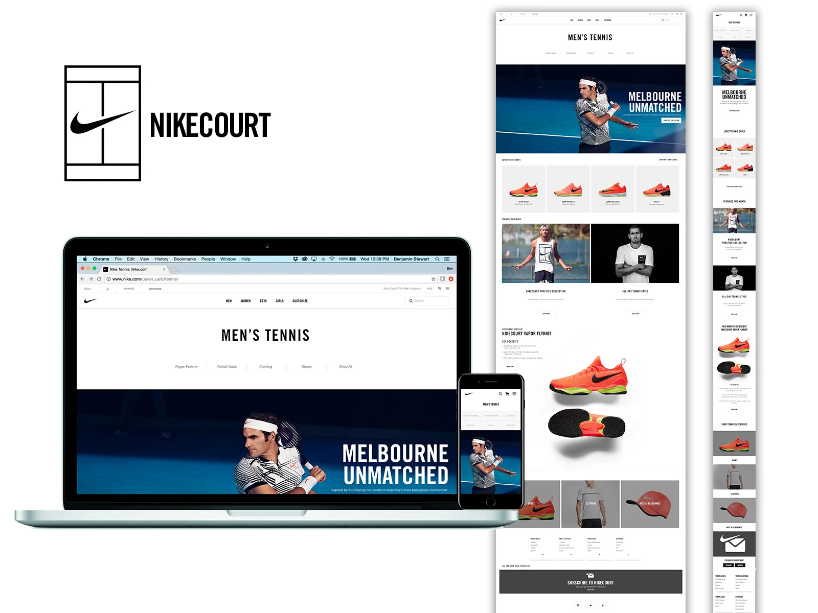 SP17 NikeCourt Men's Landing Page for Nike.com