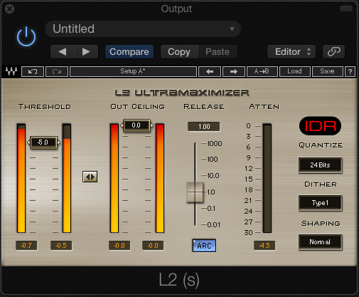 Waves L2 Limiter