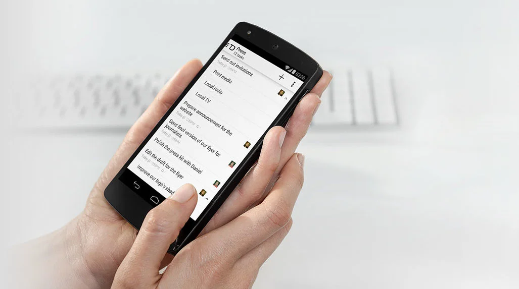 Todoist Next en el móvil