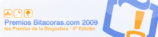Premios Bitácoras.com 2009