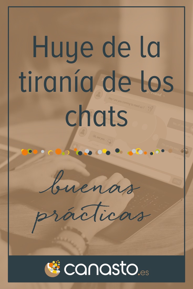 Huye de la tiranía de los chats