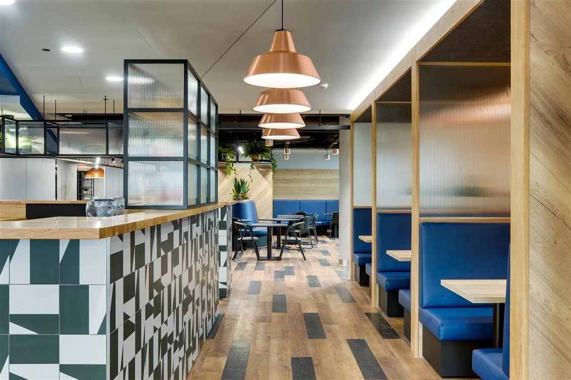 Omnicom PYE bar - Brigid tiles