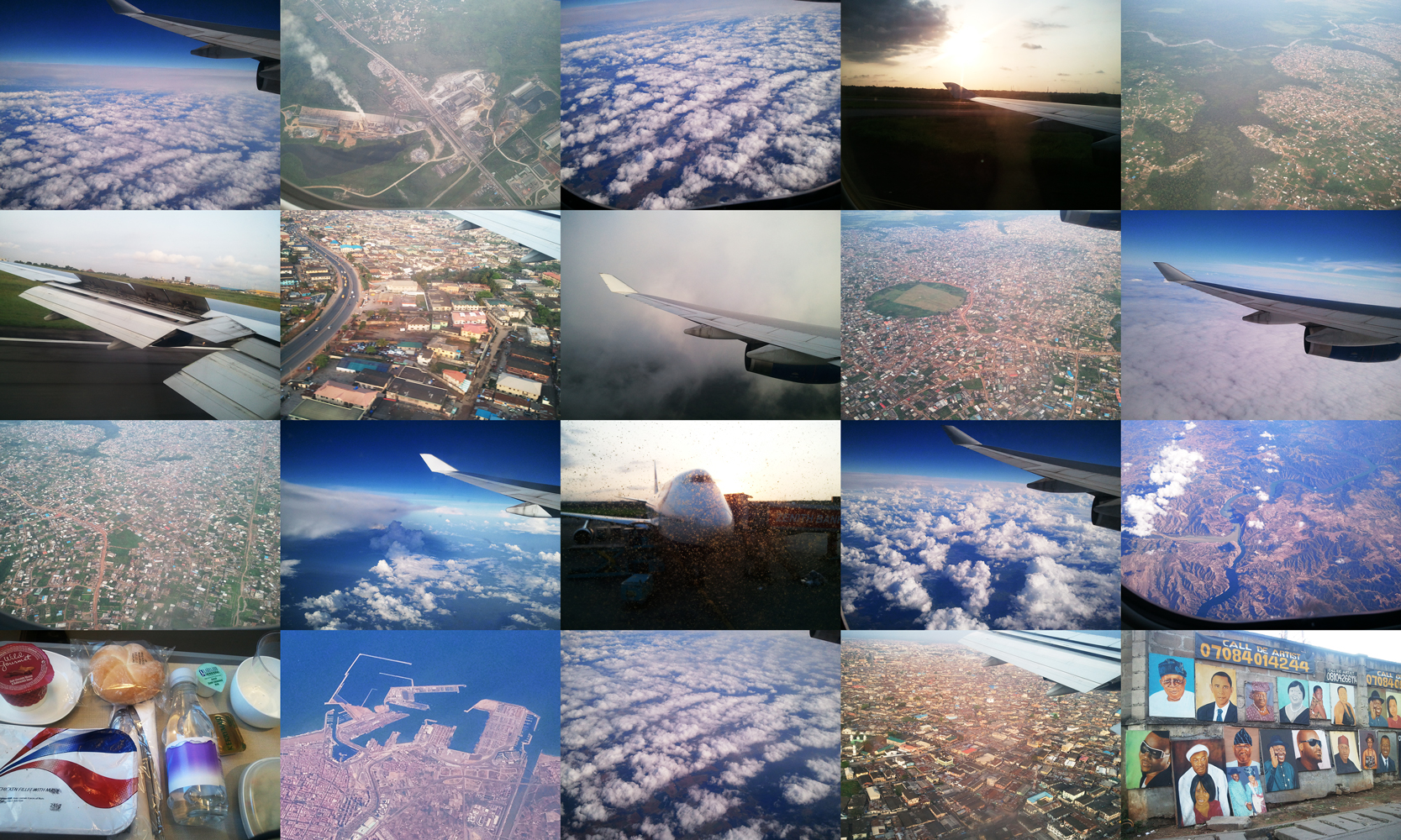 Flying can be so much fun. British Airways + clouds = win.