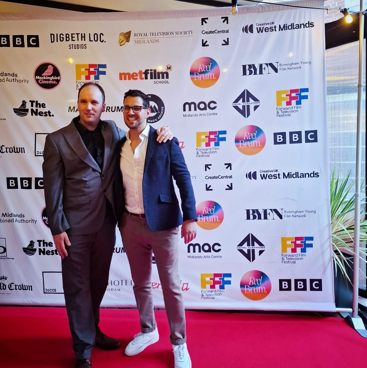 Thanks to @forwardfilmfest for an enjoyable awards evening in Birmingham last night! We were fortunate to be nominated in the Best Short Film and Best Director categories alongside some stunning films across the board. Congratulations to all of the w