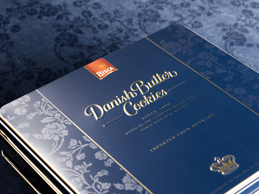 Danish butter cookies – Emballagekoncept - Kagedåse, visuel identitet,Packaging concept, F&B