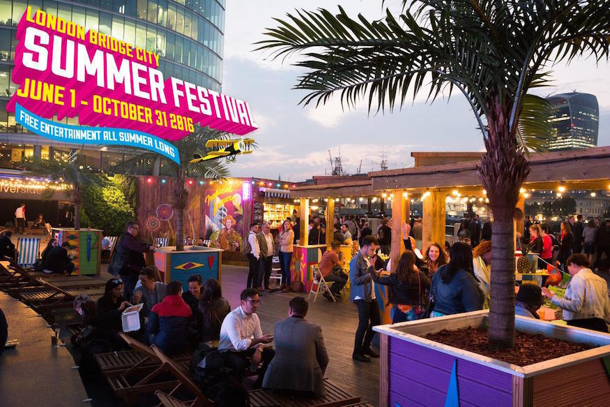 London Bridge Festival. If you're in London over the summer, why not check out the schedule for the London Bridge festival. There are a host of events happening across the summer and there's certainly something for all the family to get involved with. Whether it's sports, music, dance, music or art you love, Come get your London look on from August to October.
