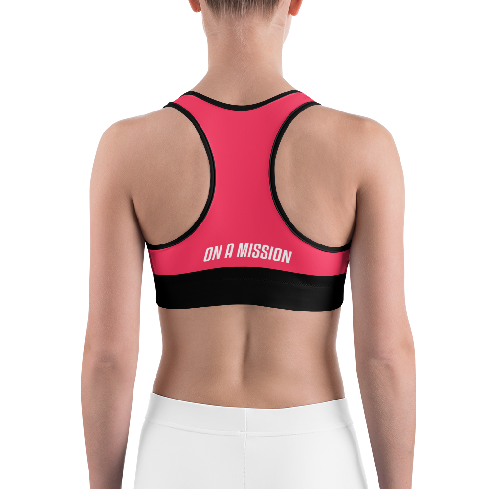 PWM-Sports-Bra--Dark-Pink-black-band-and-black-pipping%2C-back-with-on-a-mission-text.png