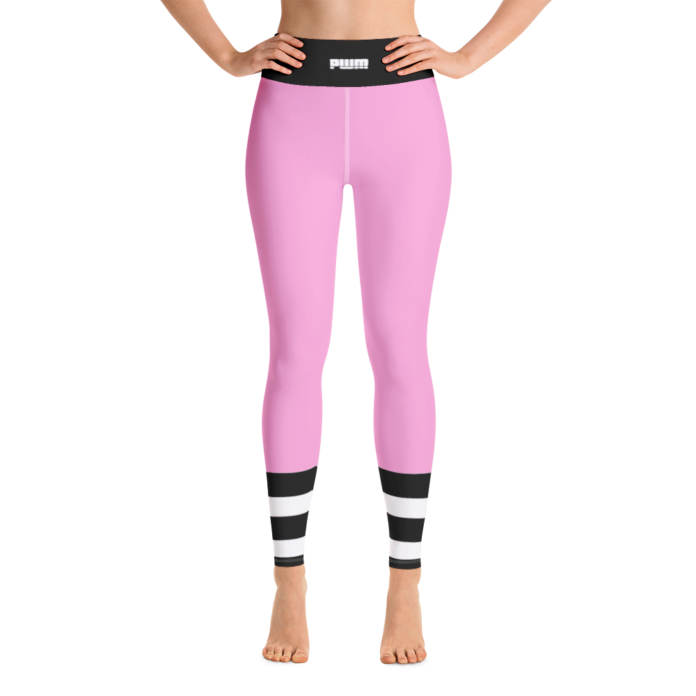 Olympic Baby Pink Stripe Legging