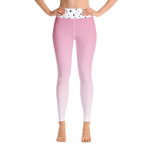 Pink Dalmation Leggings