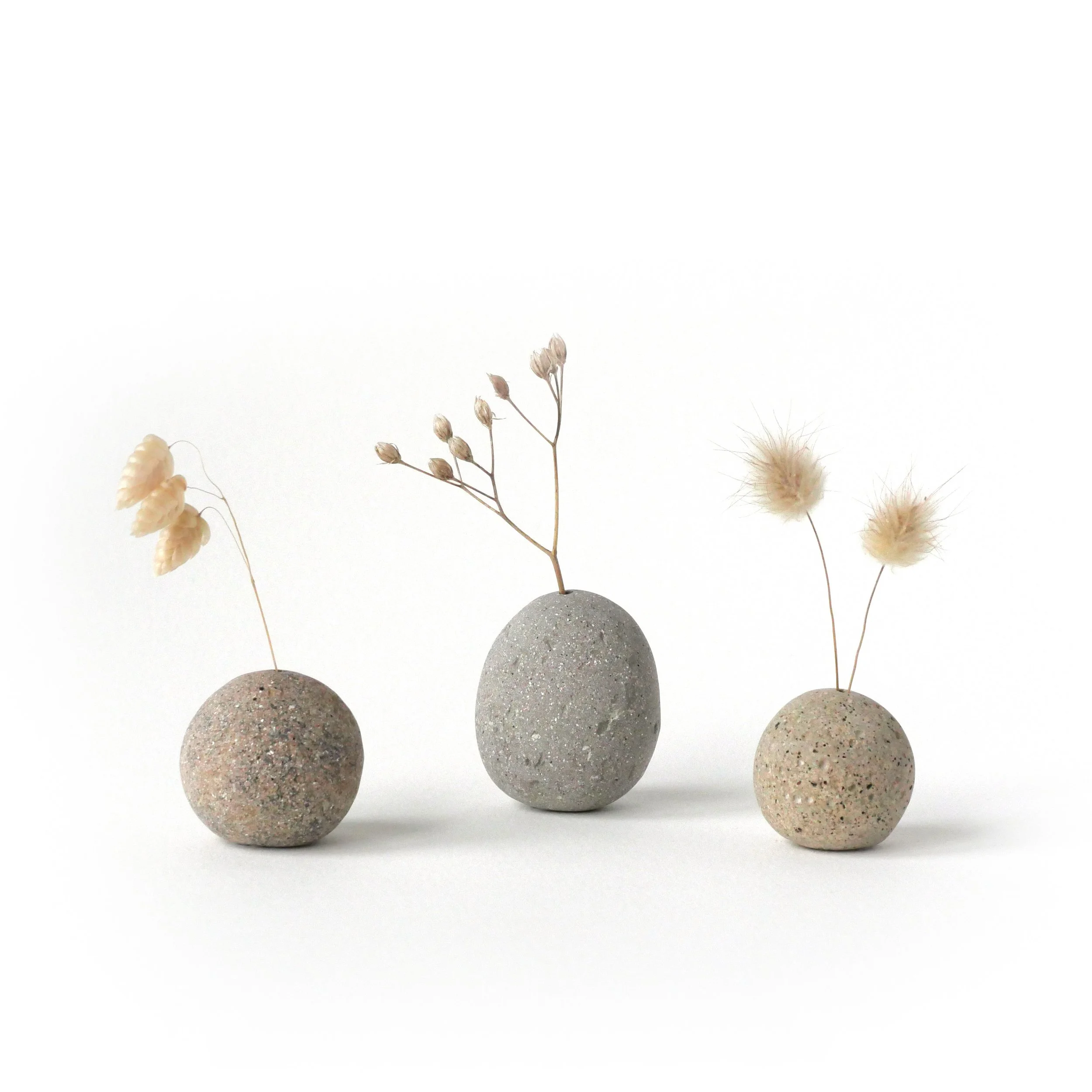 Miniature Pebble Vase Group 6