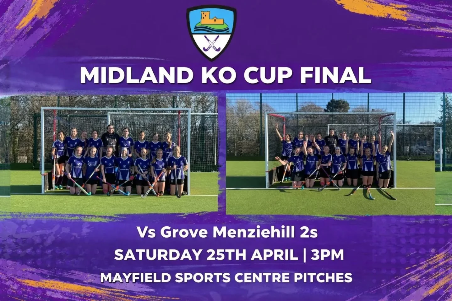 CUP FINAL!

The Ladies 1s team have had an incredible season.  With one game to play in the league, they sit undefeated in Division 2, and will take that title and immediate promotion back to Division 1.  Even more excitingly, they have reached the f