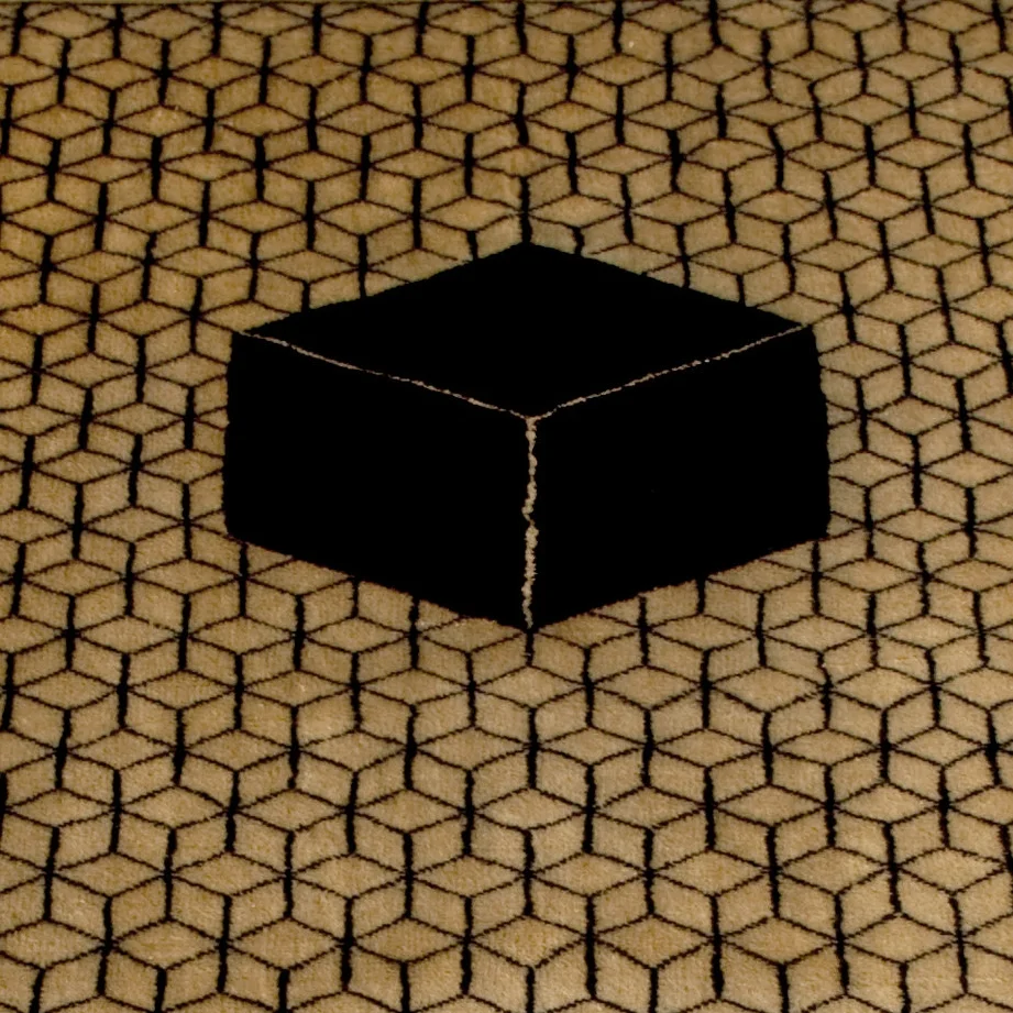 Prayer Rug of Necker Cube (2009)