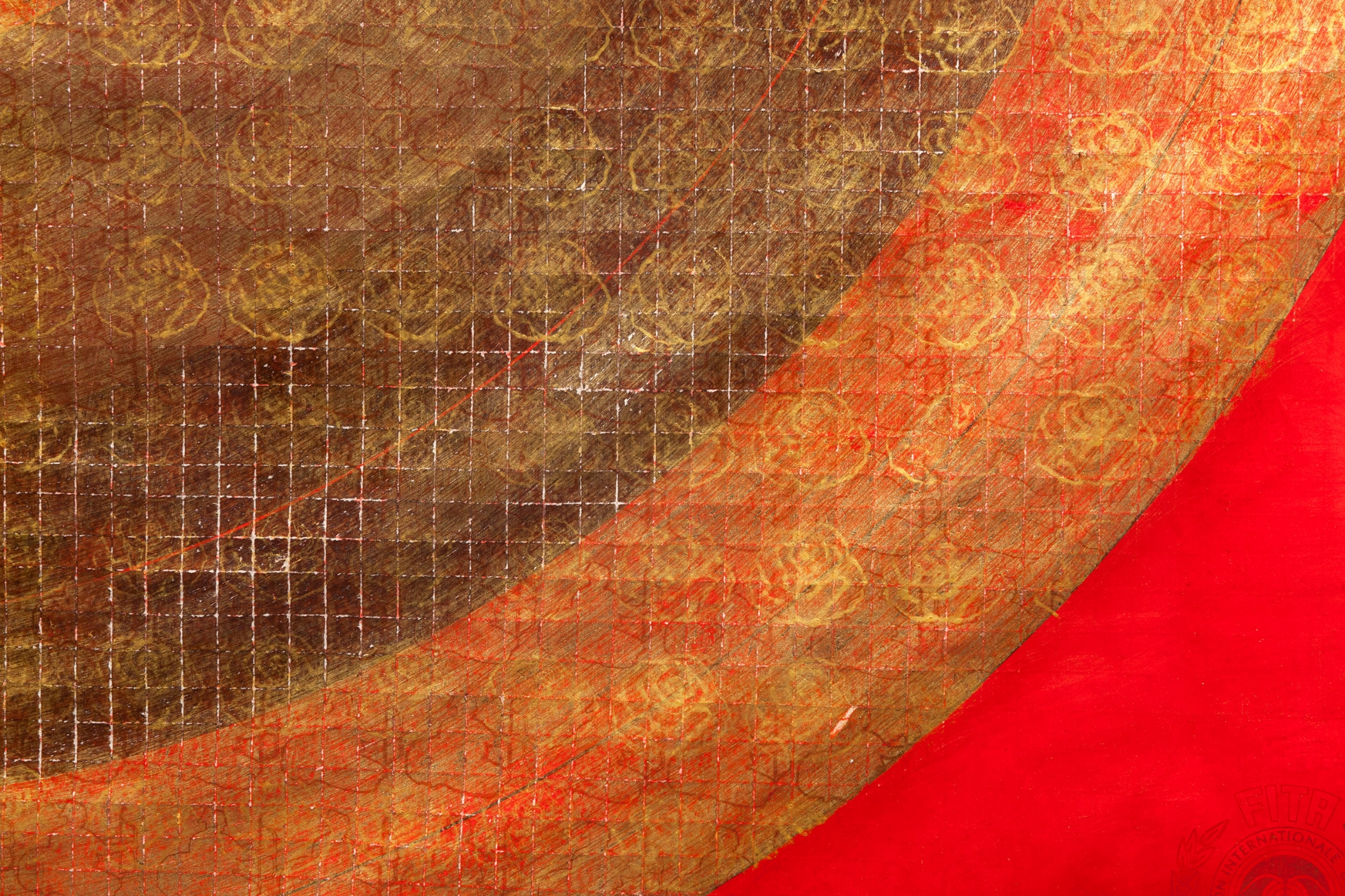   A Balancing Act of Celestial Proportions (Red/Sun),  Detail I 