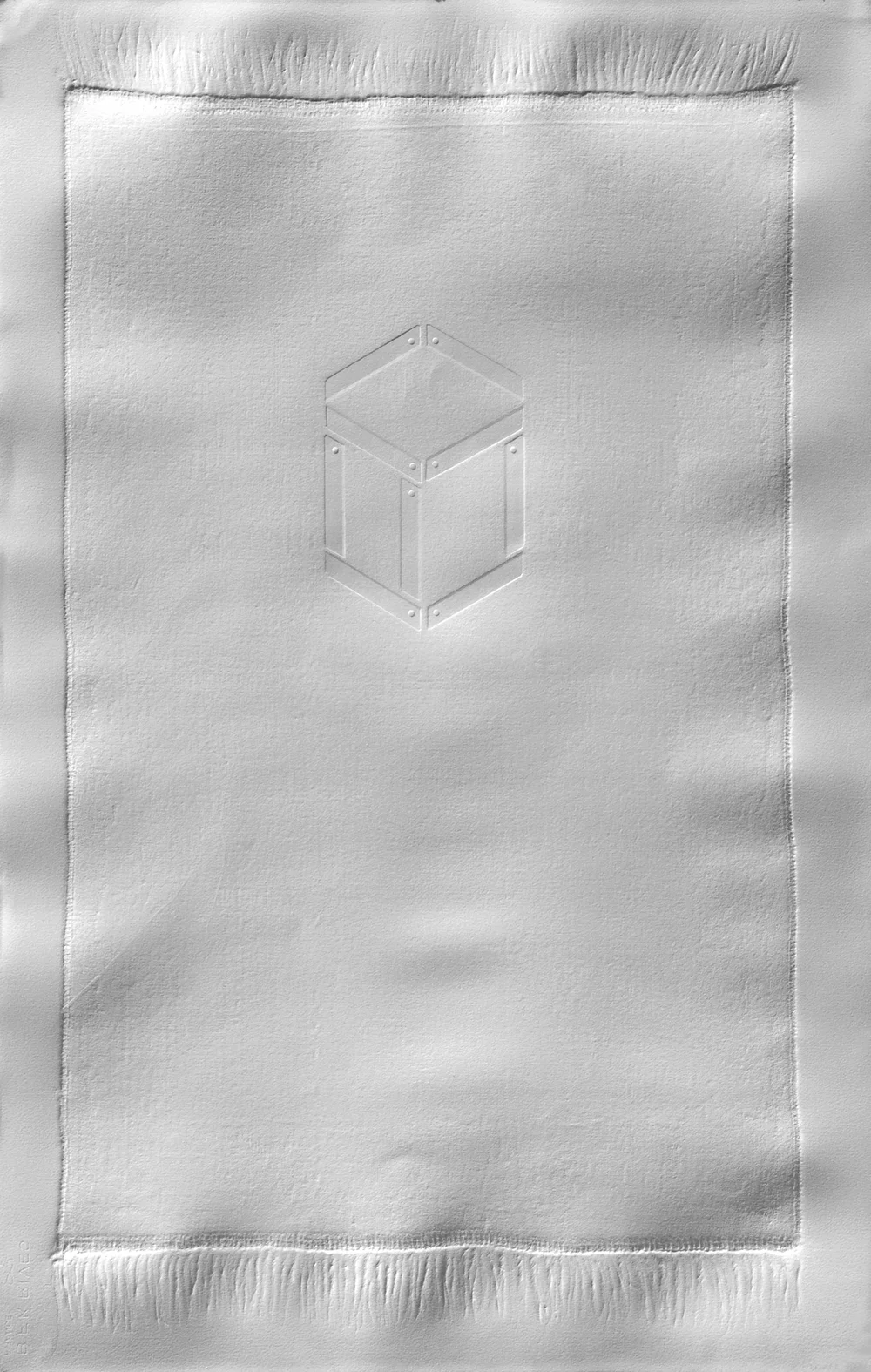   Devoid I &nbsp;(2009),&nbsp;Emboss on BFK Rives paper, 76 x 120 cm 