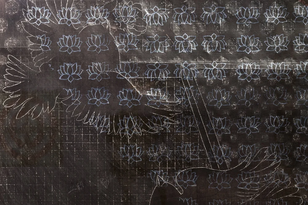   A Balancing Act of Royal Proportion (Shagird/Poet) , Detail II 