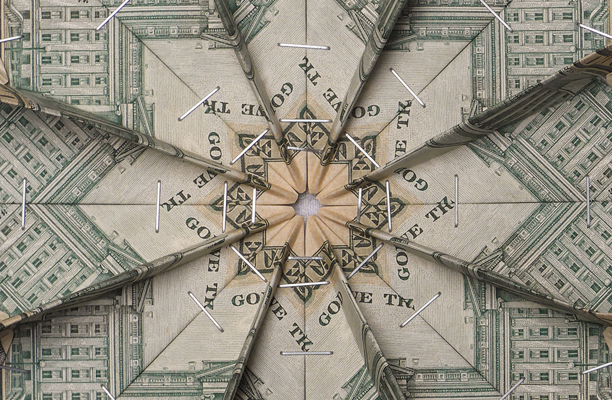 Flying Rug (10 US$ bills), Detail IV