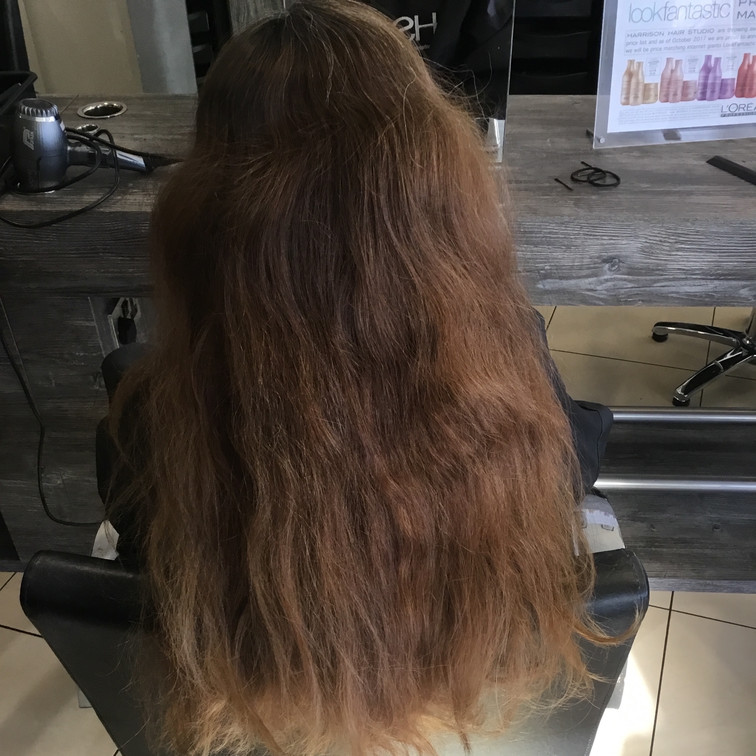 Full Colour Change on Virgin Hair