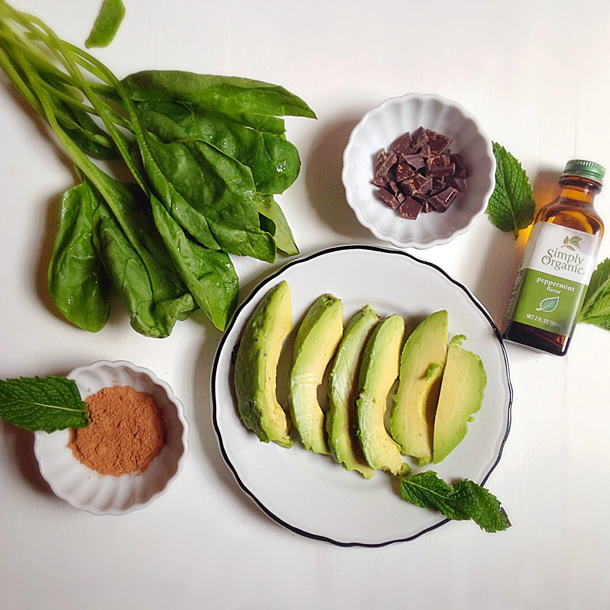 DIY Masque + Smoothie: Green Mint No-Milk Shake to Soothe Sun Scorched Skin