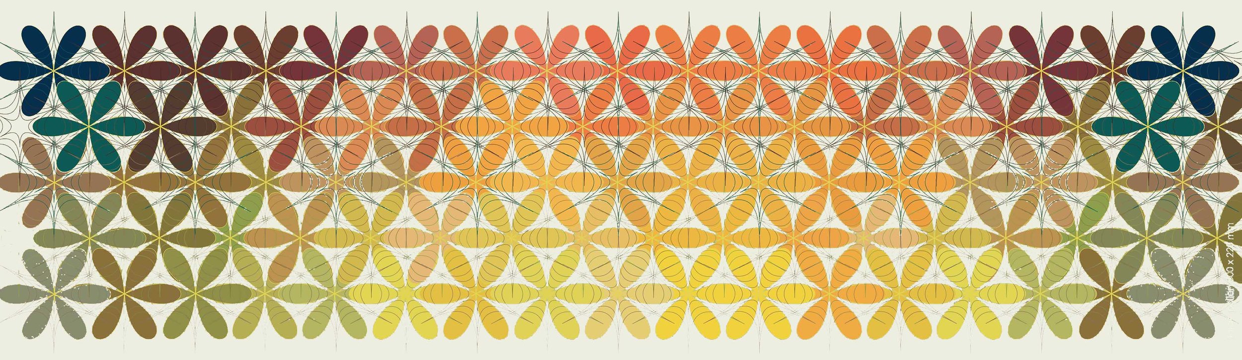 Pollen lampshade fabric