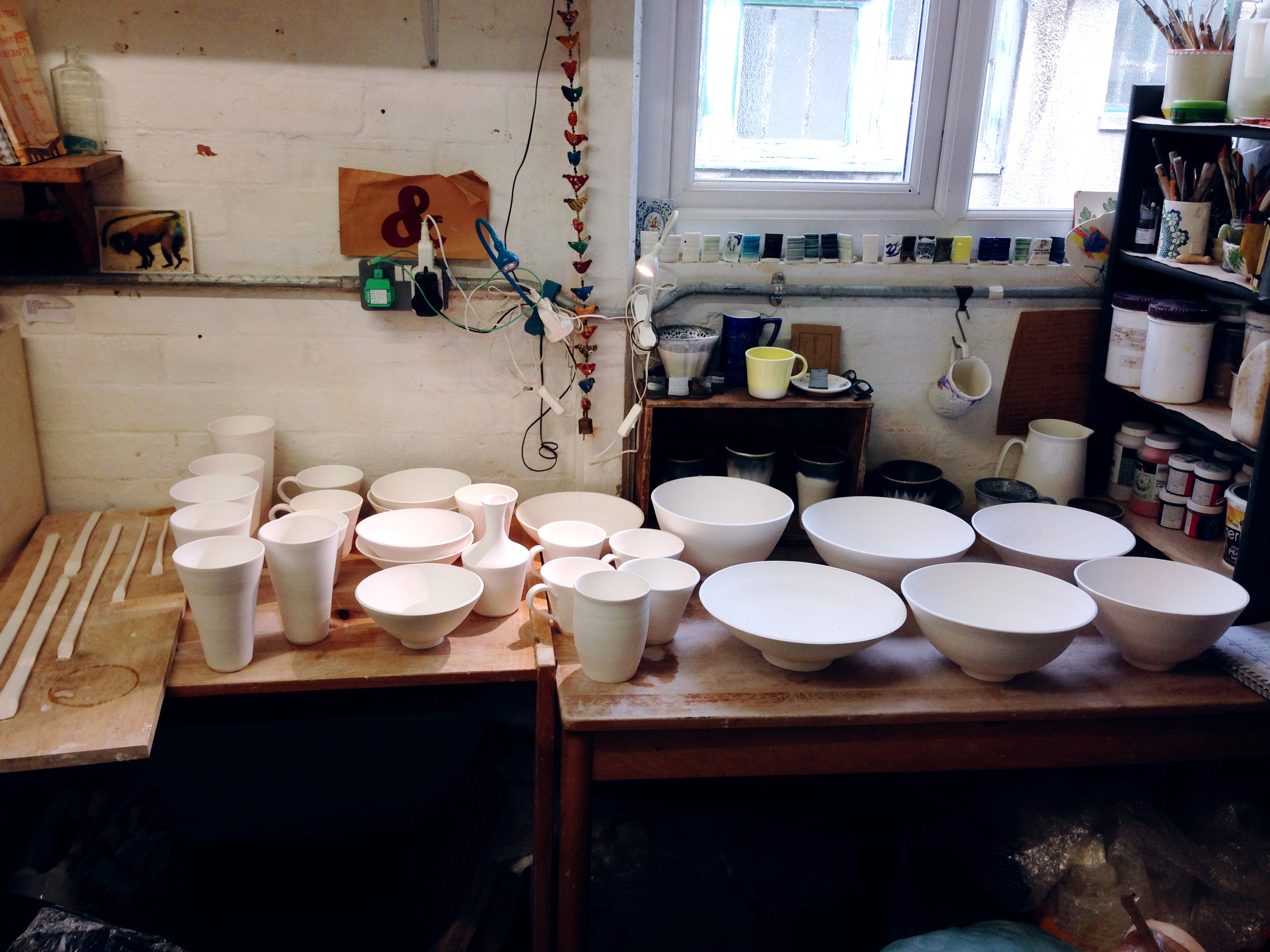 workspace at Maze studios
