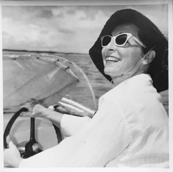 The author's great-grandmother living life to its fullest