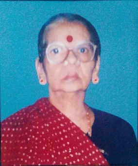 The author's Patti, whose nimble fingers moulded perfect modakams