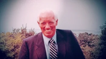 the author's father, Owen "Truck" Roberts had a penchant for a friendly thank-you wave
