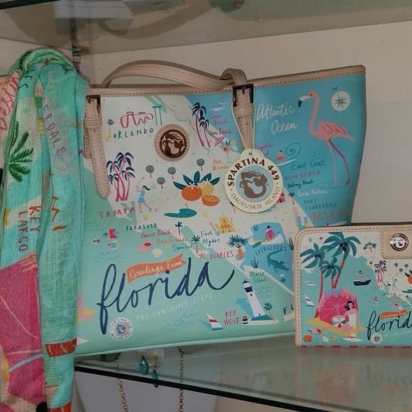 The Spartina 449 Florida Tote Bags are back in stock! Get yours today because these won't last!