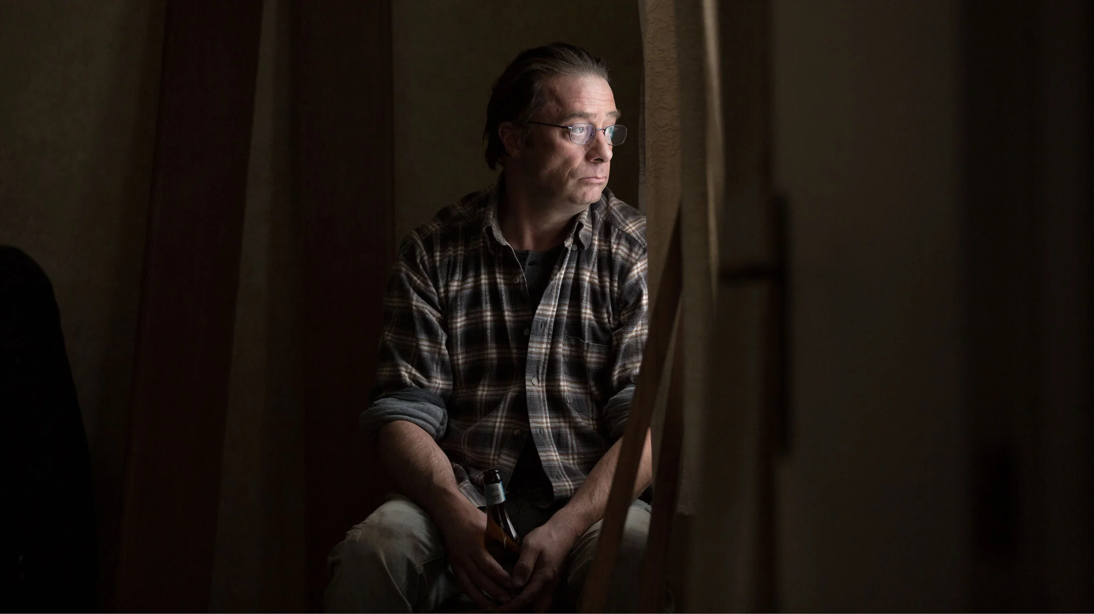 Wim Willaert in LE CIEL FLAMAND directed by Peter Monsaert - DoP David Williams. Courtesy LUNANIME