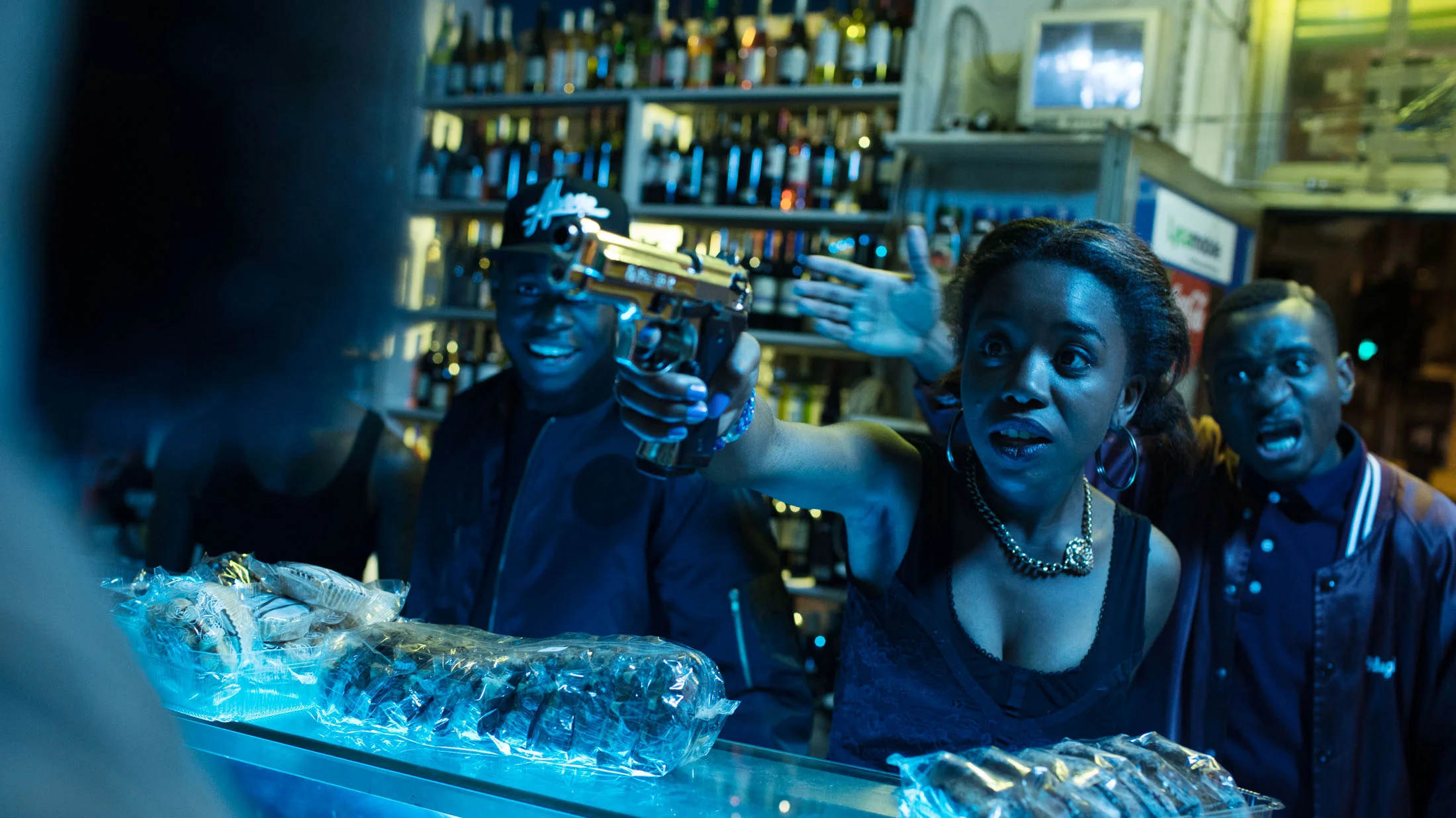Martha Canga Antonio in BLACK directed by Adil El Arbi & Bilall Fallah - DoP Robrecht Heyvaert - Courtesy A-Team Productions
