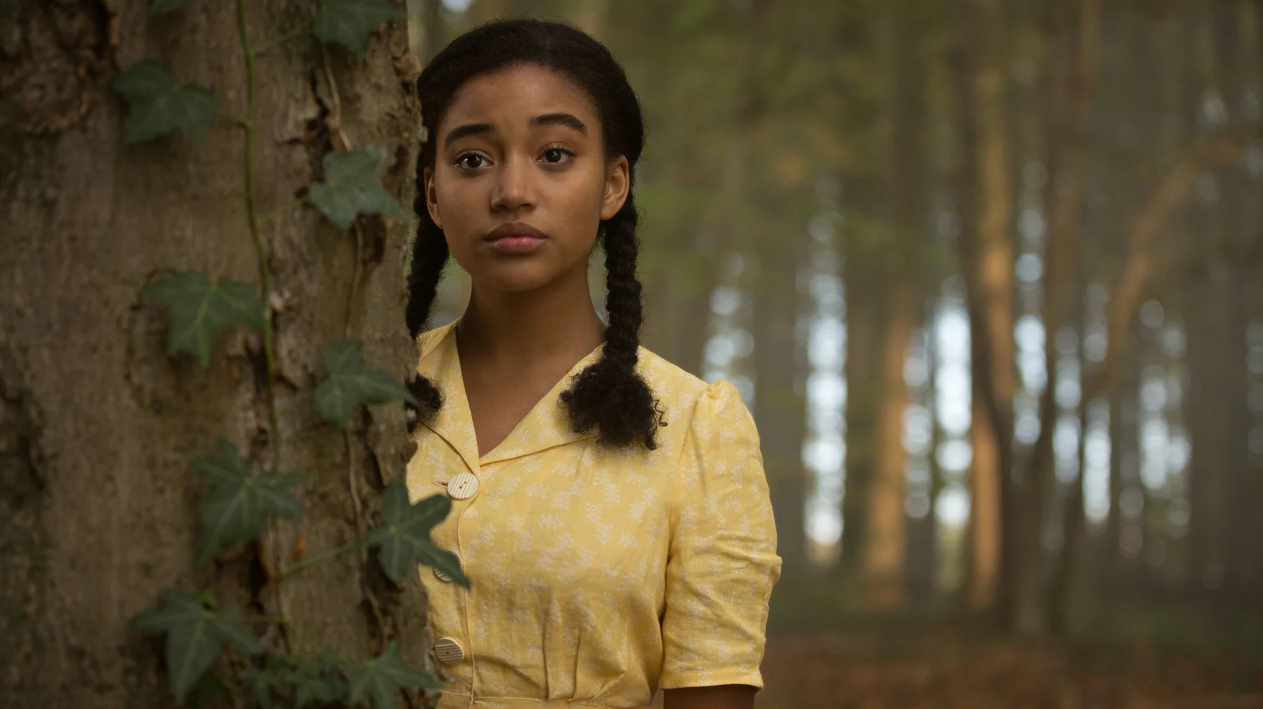 Amandla Stenberg in WHERE HANDS TOUCH directed by Amma Asante Pedersen - DoP Remi Adefarasin. Courtesy Tantrum Films/UMedia