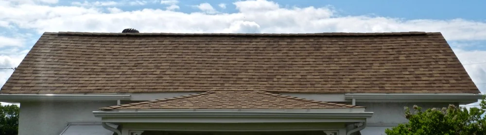 Above: Sixth Street Radford Below: Roof with Gutters, Fascia and Soffits