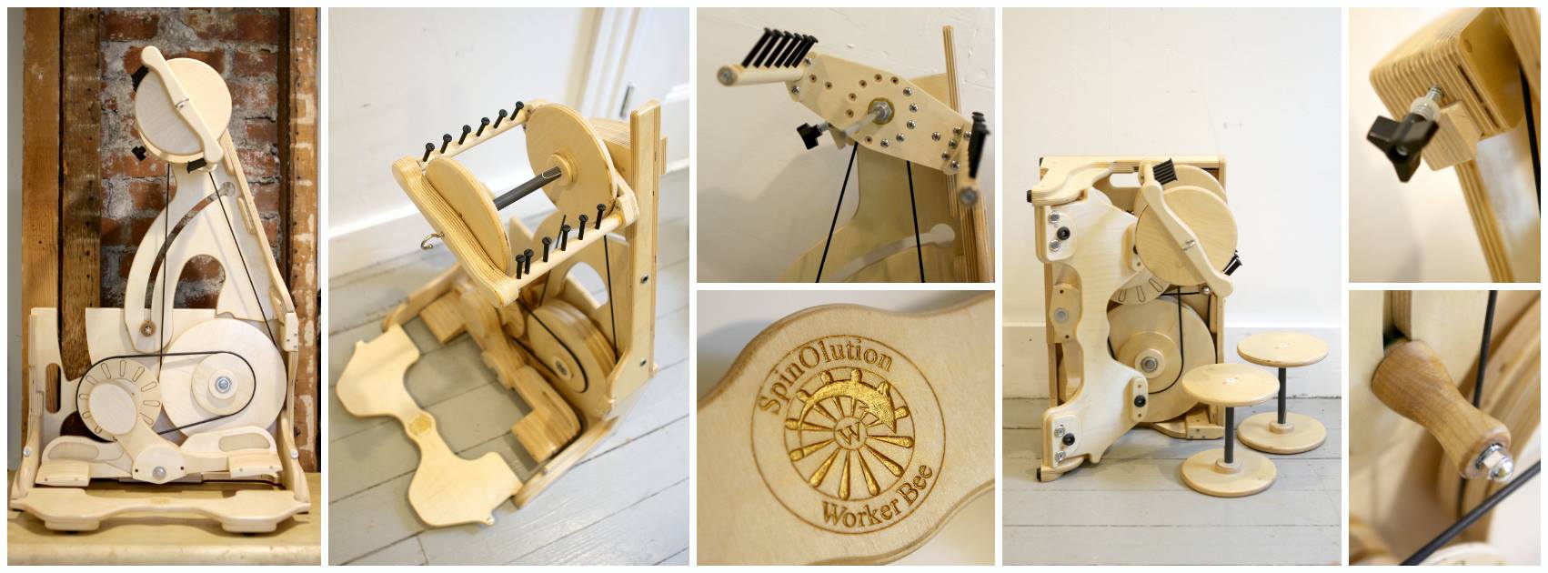 Worker Bee from Spinolution, 16 oz accelerated folding Travel wheel