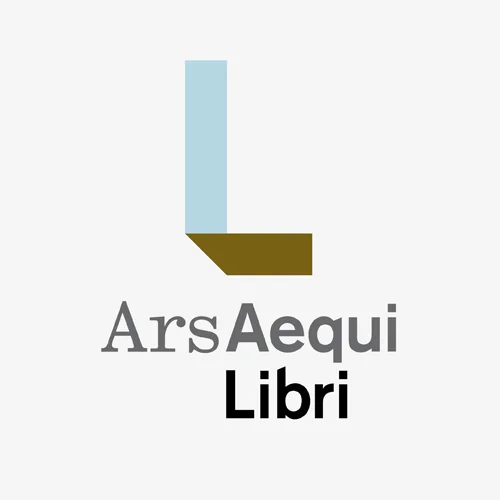 Logo Ars Aequi Libri ontwerp logo: Marloes de Laat en Roel Vaessen